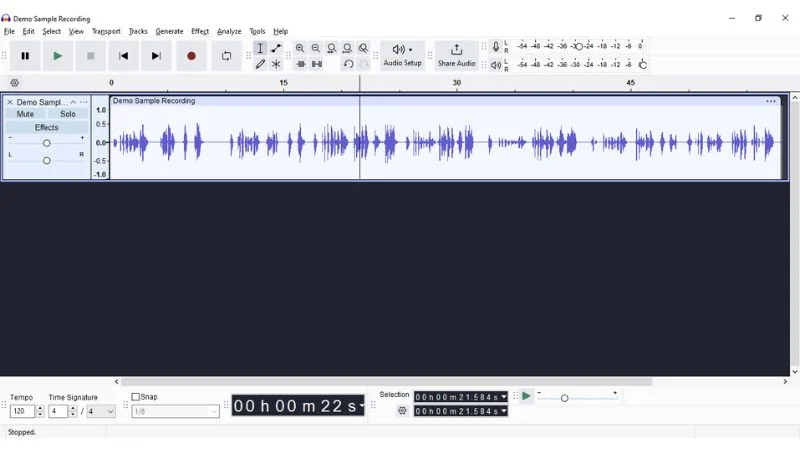 Is Audacity good for voice over?